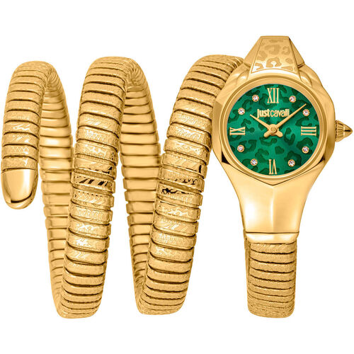 Hodinky & Bižutéria Žena Analógové hodinky Roberto Cavalli - jc1l271m0035 Zlatá