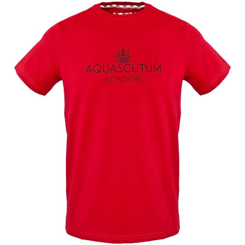 Oblečenie Muž Tričká s krátkym rukávom Aquascutum - tsia126 Červená