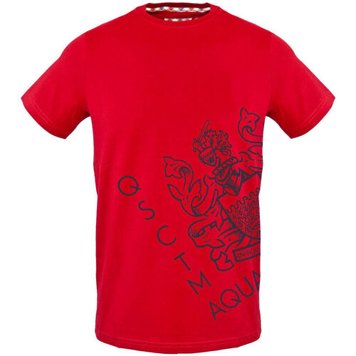 Oblečenie Muž Tričká s krátkym rukávom Aquascutum - tsia115 Červená