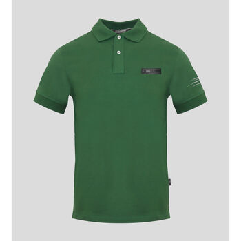 Oblečenie Muž Polokošele s krátkym rukávom Philipp Plein Sport pips50732 green Zelená