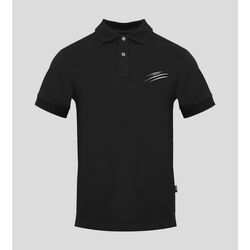 Oblečenie Muž Polokošele s krátkym rukávom Philipp Plein Sport pips50499 black Čierna