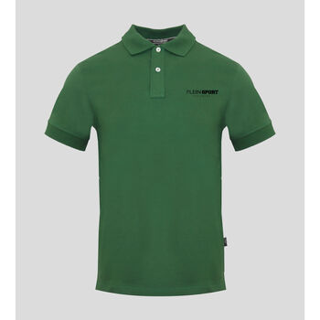 Oblečenie Muž Polokošele s krátkym rukávom Philipp Plein Sport pips50032 green Zelená