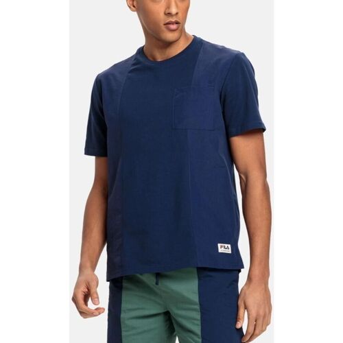 Oblečenie Muž Tričká s krátkym rukávom Fila - fam0370 Modrá
