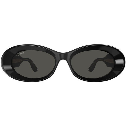 Hodinky & Bižutéria Slnečné okuliare Gucci Occhiali da sole  GG1527S 001 Čierna