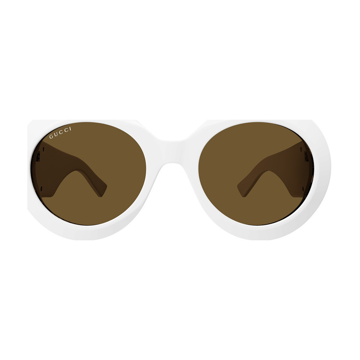 Hodinky & Bižutéria Slnečné okuliare Gucci Occhiali da Sole  GG1647S 003 Biela
