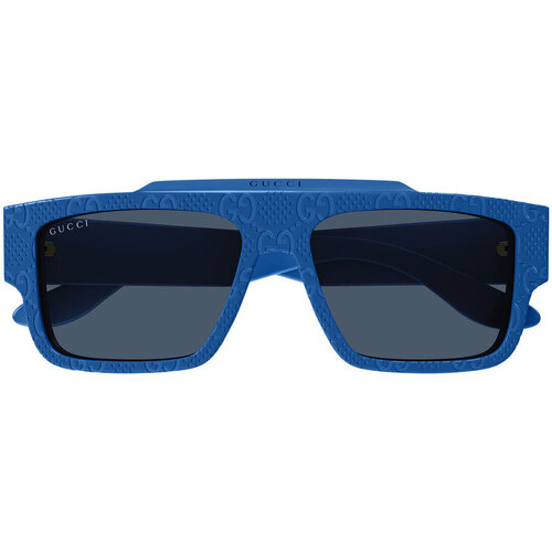Hodinky & Bižutéria Slnečné okuliare Gucci Occhiali da Sole  GG1460S 008 Modrá
