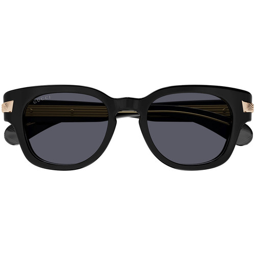 Hodinky & Bižutéria Muž Slnečné okuliare Gucci Occhiali da sole  GG1518S 001 Čierna