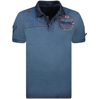 Oblečenie Muž Polokošele s krátkym rukávom Geo Norway SY1307HGN-Blue Modrá