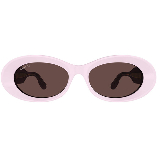 Hodinky & Bižutéria Slnečné okuliare Gucci Occhiali da sole  GG1527S 003 Ružová