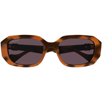 Hodinky & Bižutéria Žena Slnečné okuliare Gucci Occhiali da Sole  GG1535S 005 Biela