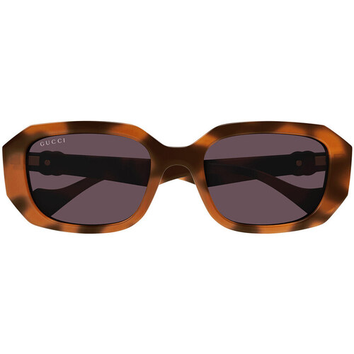 Hodinky & Bižutéria Žena Slnečné okuliare Gucci Occhiali da Sole  GG1535S 005 Oranžová