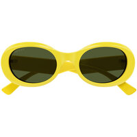 Hodinky & Bižutéria Slnečné okuliare Gucci Occhiali da Sole  GG1587S 004 Žltá