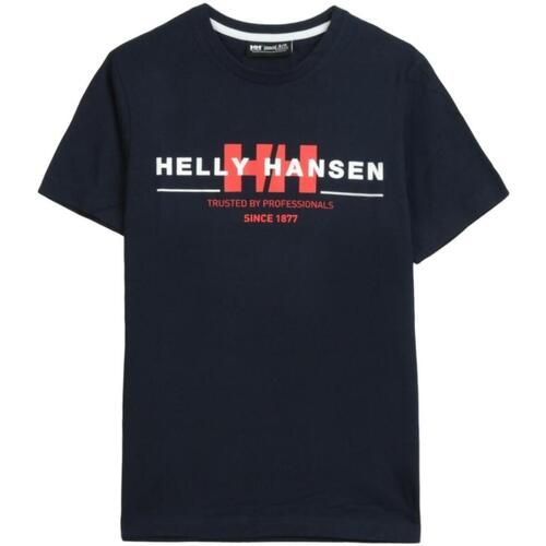 Oblečenie Muž Tričká s krátkym rukávom Helly Hansen  Modrá