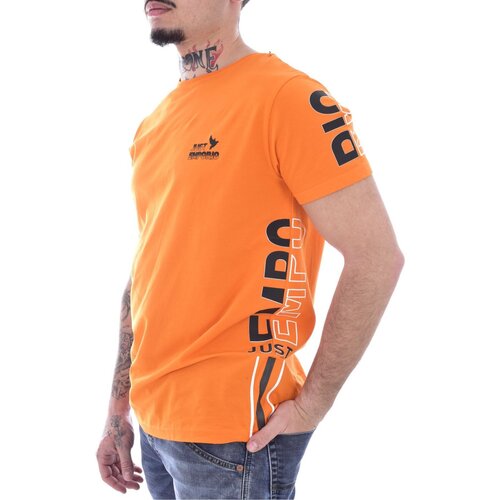 Oblečenie Muž Tričká s krátkym rukávom Just Emporio JE-MEJIM-01 Oranžová