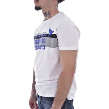 Oblečenie Muž Tričká s krátkym rukávom Just Emporio JE-MALKIM-01 Biela