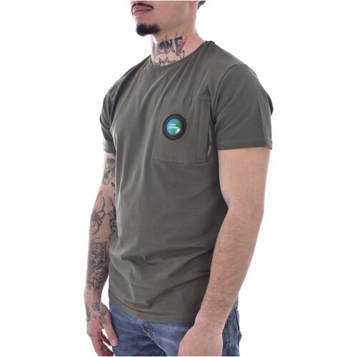 Oblečenie Muž Tričká s krátkym rukávom Just Emporio JE-MOTIM-01 Zelená