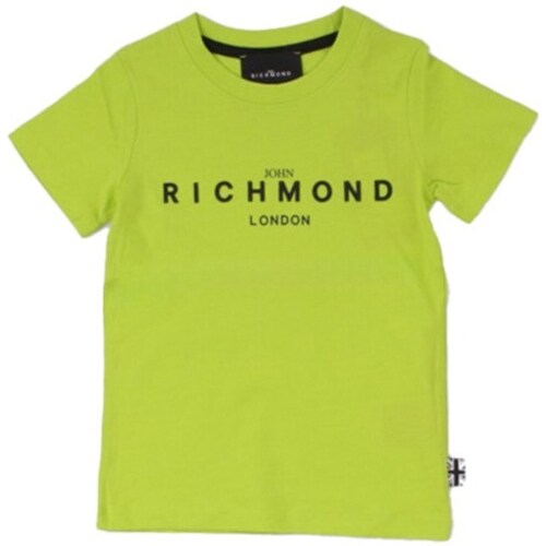 Oblečenie Chlapec Tričká s krátkym rukávom John Richmond RBP24002TS Zelená