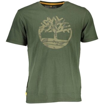 Oblečenie Muž Tričká s krátkym rukávom Timberland TB0A2B6Z Zelená
