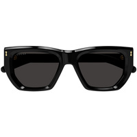 Hodinky & Bižutéria Slnečné okuliare Gucci Occhiali da Sole  GG1520S 001 Čierna