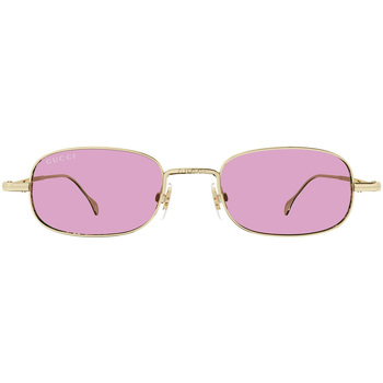 Hodinky & Bižutéria Slnečné okuliare Gucci Occhiali da Sole  GG1648S 005 Zlatá