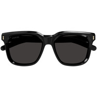 Hodinky & Bižutéria Slnečné okuliare Gucci Occhiali da Sole  GG1523S 001 Čierna