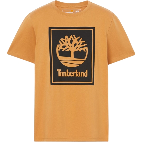 Oblečenie Muž Tričká s krátkym rukávom Timberland 236630 Hnedá