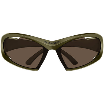 Hodinky & Bižutéria Slnečné okuliare Balenciaga Occhiali da Sole  Extreme BB0318S 004 Kaki