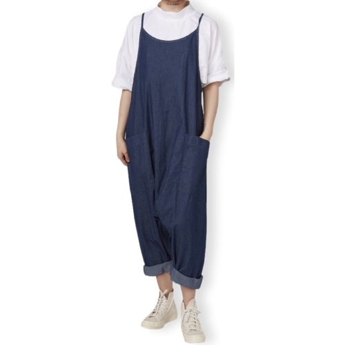 Oblečenie Žena Módne overaly Wendy Trendy Jumpsuit 110706 - Denim Modrá