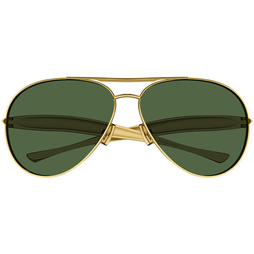 Hodinky & Bižutéria Slnečné okuliare Bottega Veneta Occhiali da Sole  BV1305S 001 Zlatá