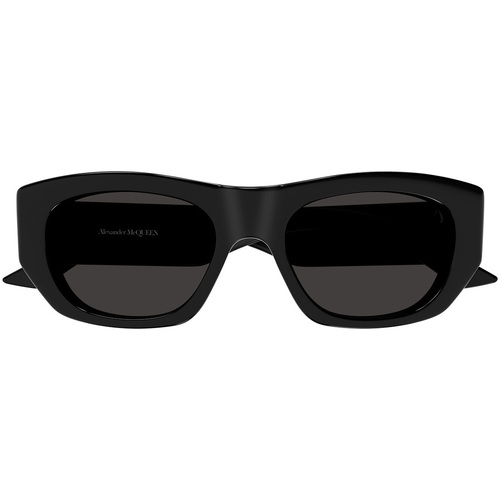 Hodinky & Bižutéria Žena Slnečné okuliare McQ Alexander McQueen Occhiali da Sole  AM0450S 001 Čierna