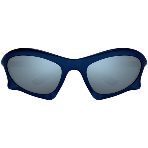 Hodinky & Bižutéria Muž Slnečné okuliare Balenciaga Occhiali da Sole  BB0229S 006 Modrá