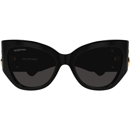 Hodinky & Bižutéria Žena Slnečné okuliare Balenciaga Occhiali da Sole  BB0322S 002 Čierna