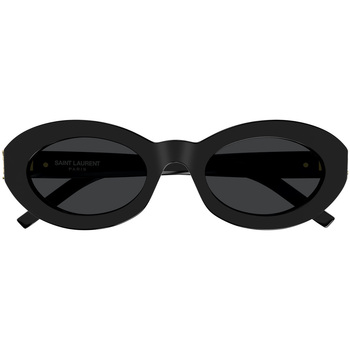 Hodinky & Bižutéria Žena Slnečné okuliare Yves Saint Laurent Occhiali da Sole Saint Laurent SL M136 001 Čierna
