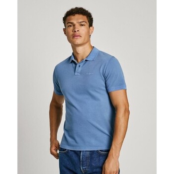 Oblečenie Muž Tričká s krátkym rukávom Pepe jeans PM542099 NEW OLIVER GD Modrá