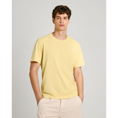 Oblečenie Muž Tričká s krátkym rukávom Pepe jeans PM509206 CONNOR Žltá