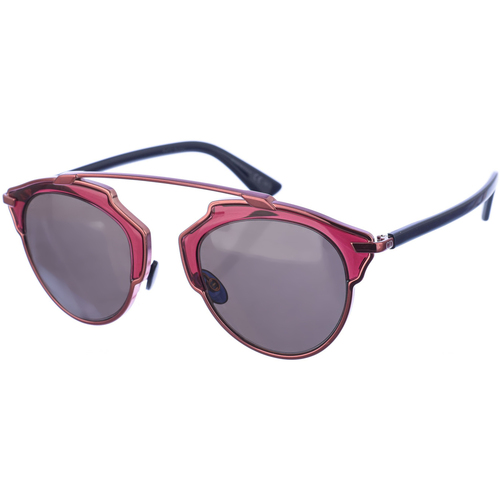 Hodinky & Bižutéria Žena Slnečné okuliare Dior SOREAL-NSZL3 Červená