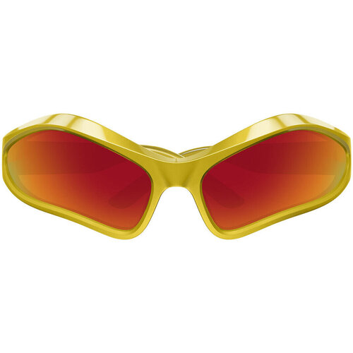 Hodinky & Bižutéria Slnečné okuliare Balenciaga Occhiali da Sole  Extreme BB0314S 004 Žltá