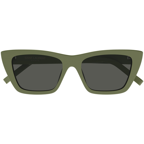 Hodinky & Bižutéria Žena Slnečné okuliare Yves Saint Laurent Occhiali da Sole Saint Laurent SL 276 Mica 057 Kaki