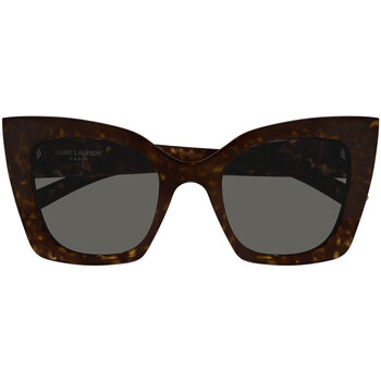 Hodinky & Bižutéria Žena Slnečné okuliare Yves Saint Laurent Occhiali da Sole Saint Laurent  SL 552 008 Hnedá