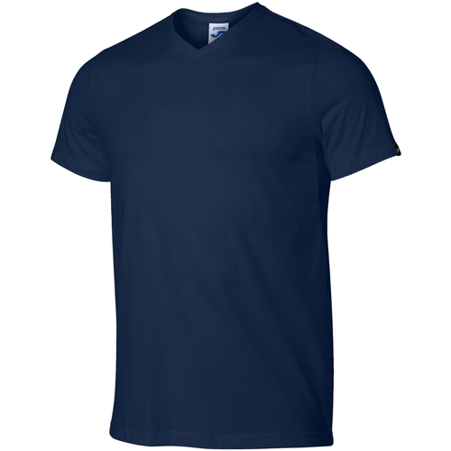 Oblečenie Muž Tričká s krátkym rukávom Joma Versalles Short Sleeve Tee Modrá