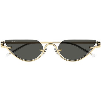 Hodinky & Bižutéria Slnečné okuliare Gucci Occhiali da Sole  GG1603S 001 Zlatá