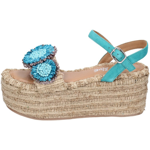 Topánky Žena Sandále Coral Blue EX328 Modrá