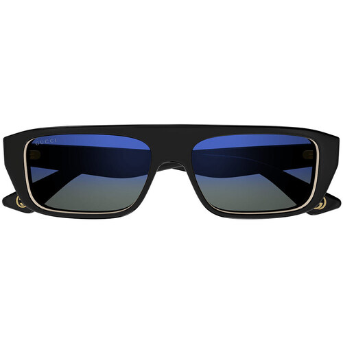Hodinky & Bižutéria Slnečné okuliare Gucci Occhiali da sole  GG1617S 003 Čierna