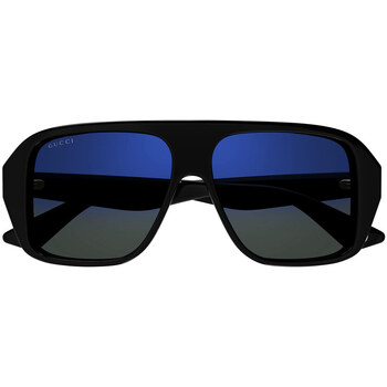 Hodinky & Bižutéria Slnečné okuliare Gucci Occhiali da sole  GG1615S 001 Čierna