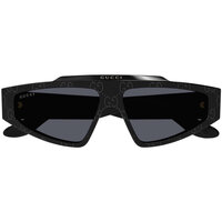 Hodinky & Bižutéria Slnečné okuliare Gucci Occhiali da Sole  GG1591S 001 Čierna