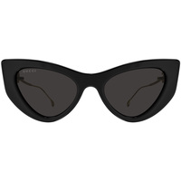 Hodinky & Bižutéria Slnečné okuliare Gucci Occhiali da Sole  GG1565S 001 Čierna