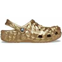 Topánky Žena Sandále Crocs Cls metallic geometric clog Zlatá