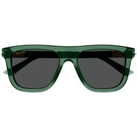 Hodinky & Bižutéria Muž Slnečné okuliare Gucci Occhiali da Sole  Web GG1502S 003 Zelená
