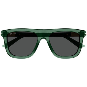 Hodinky & Bižutéria Muž Slnečné okuliare Gucci Occhiali da Sole  Web GG1502S 003 Zelená