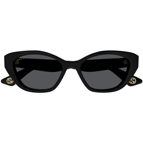 Hodinky & Bižutéria Slnečné okuliare Gucci Occhiali da sole  GG1638S 001 Čierna
